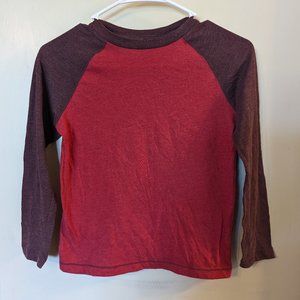 Arizona Jeans Crew Neck Long Sleeve T Shirt